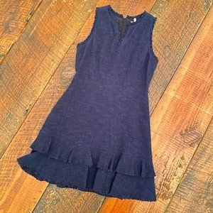 Rebecca Taylor Sleeveless Navy Dress Size 10